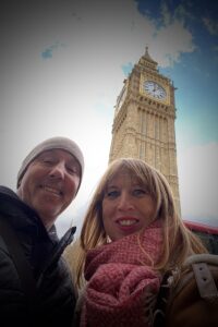 Eva und Anthony in London